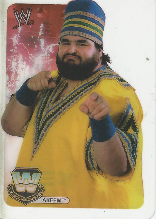 WWE Edibas Lamincards 2008 Akeem #104