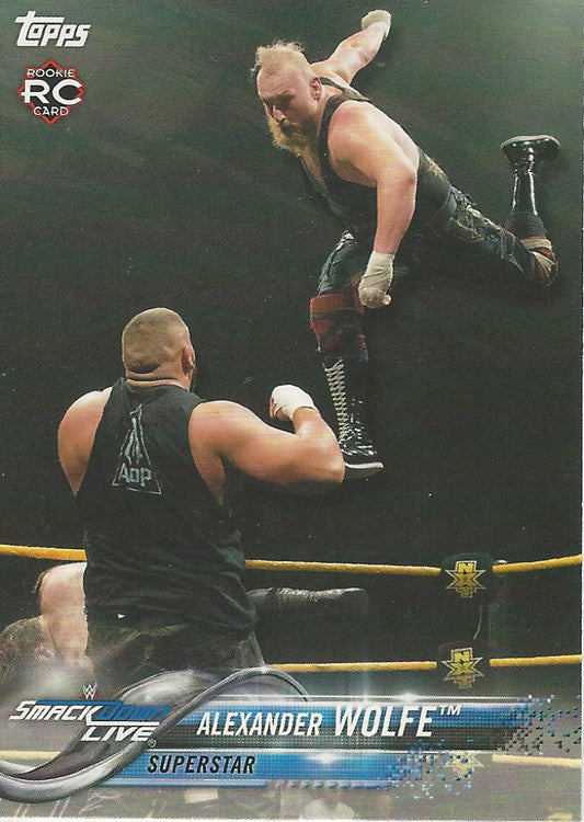 WWE Topps Then Now Forever 2018 Alexander Wolfe #104