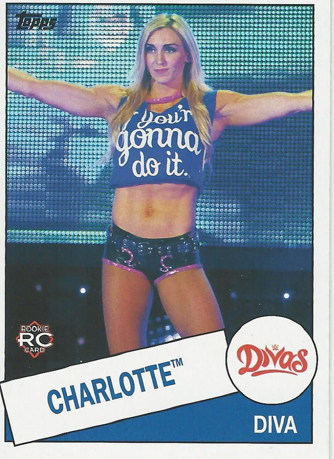 WWE Topps Heritage 2015 Charlotte #104