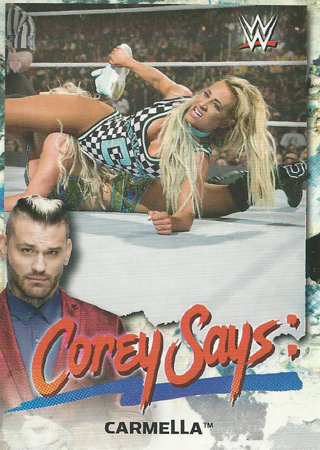 WWE Topps Smackdown 2019 Carmella CG-4 trading card PW Catalog