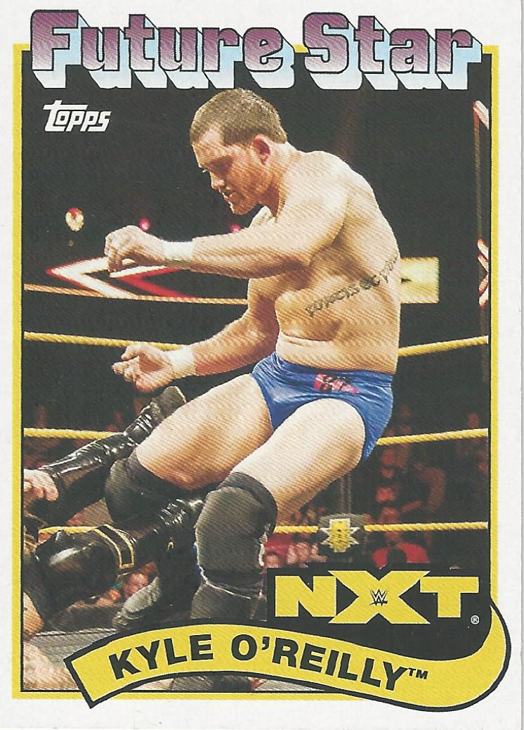 WWE Topps Heritage 2018 Kyle O'Reilly #104