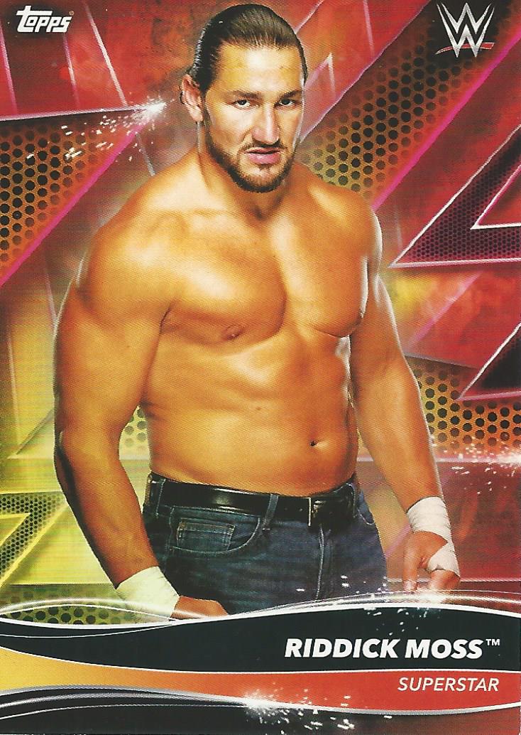 Topps WWE Superstars 2021 Trading Cars Riddick Moss #104