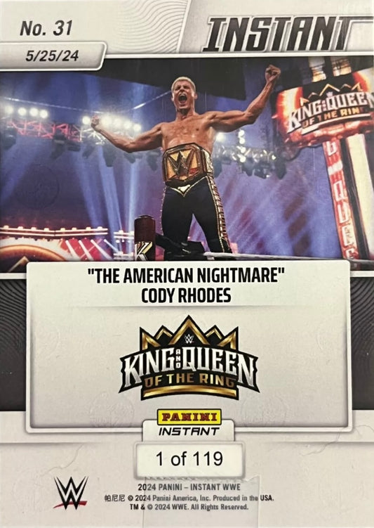 “The American Nightmare” Cody Rhodes – “The American Nightmare” Cody Rhodes Retains the Undisputed WWE Universal Championship - image 2