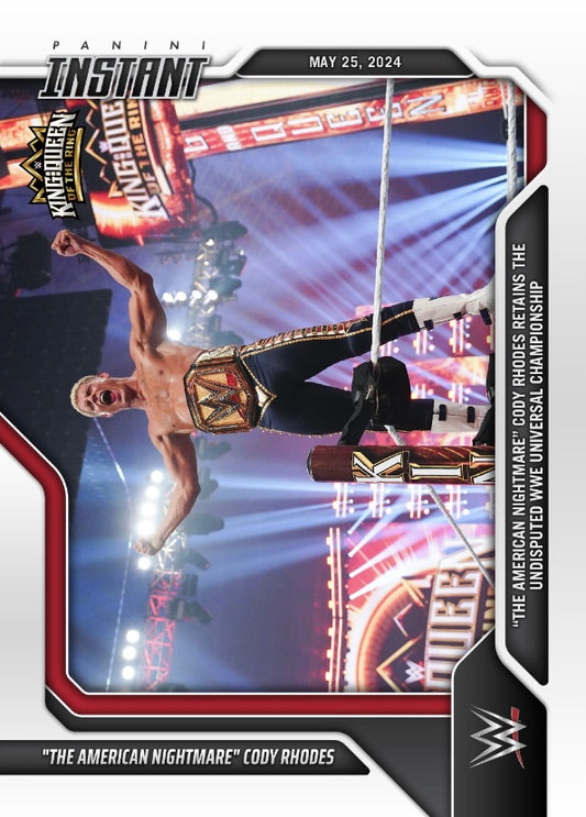 “The American Nightmare” Cody Rhodes – “The American Nightmare” Cody Rhodes Retains the Undisputed WWE Universal Championship