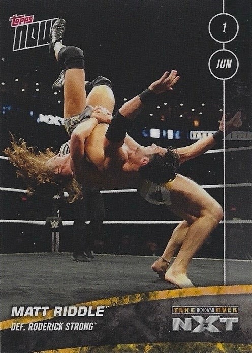 Matt Riddle DEF. Roderick Strong