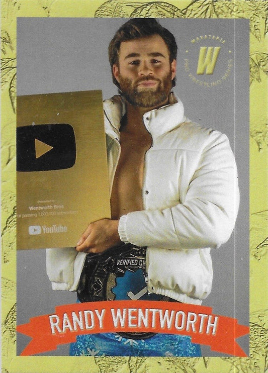 Randy Wentworth trading card PW Catalog