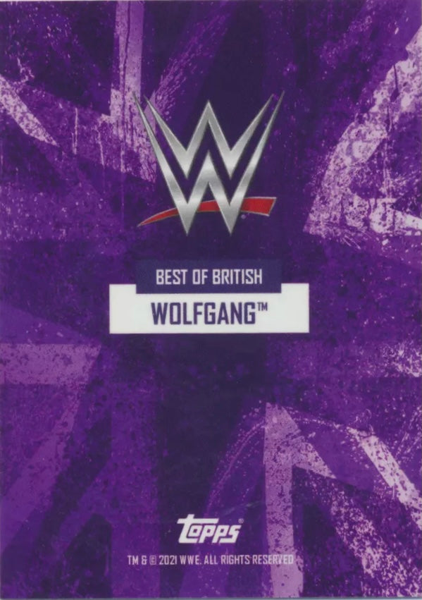 Wolfgang trading card PW Catalog