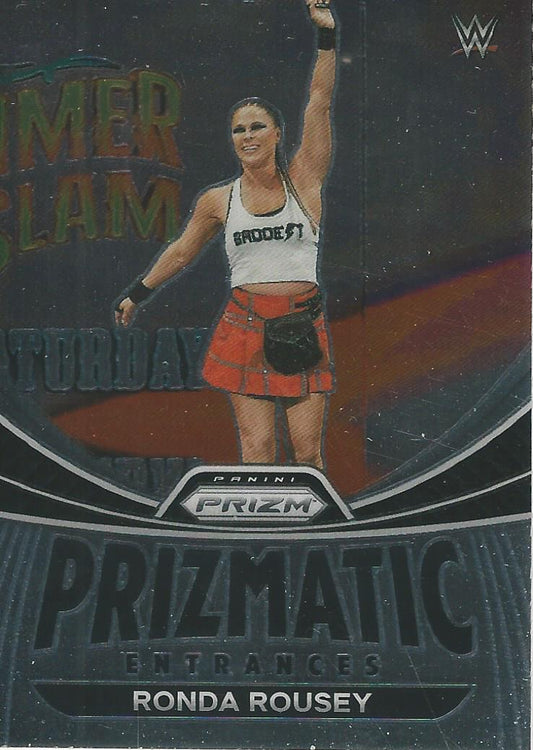 WWE Panini Prizm 2023 Prizmatic Entrances Ronda Rousey #14