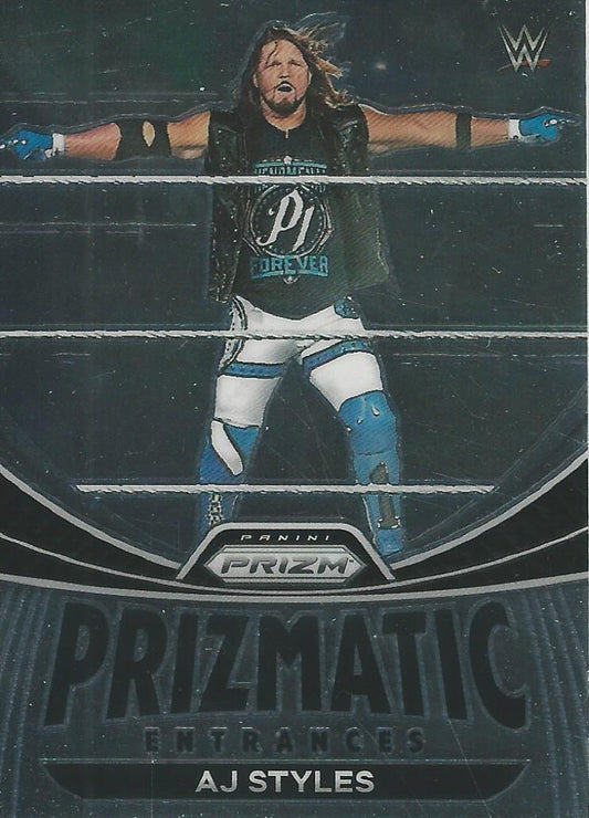 WWE Panini Prizm 2023 Prizmatic Entrances AJ Styles #20