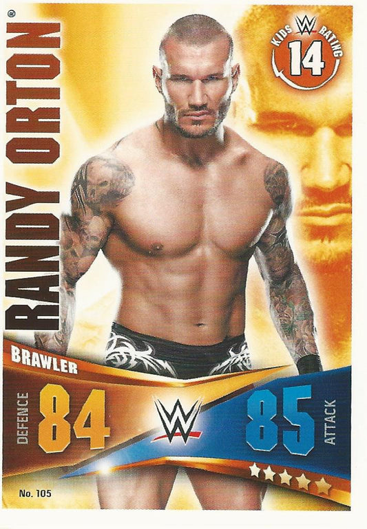WWE Topps Slam Attax Rivals 2014 Randy Orton #105