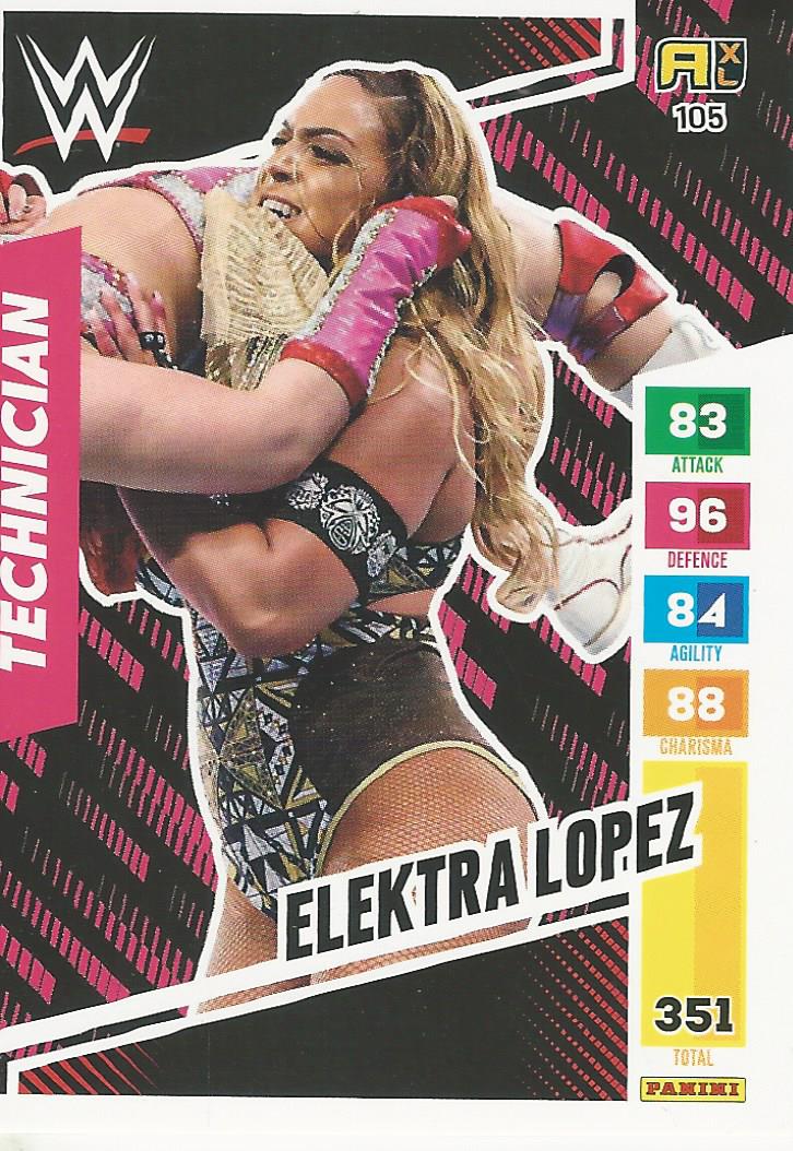 WWE Panini XL Adrenalyn 2024 Elektra Lopez #105