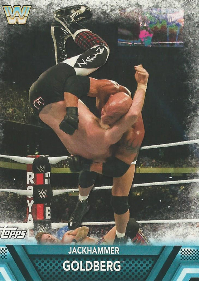 WWE Topps Then Now Forever 2017 Goldberg #F5