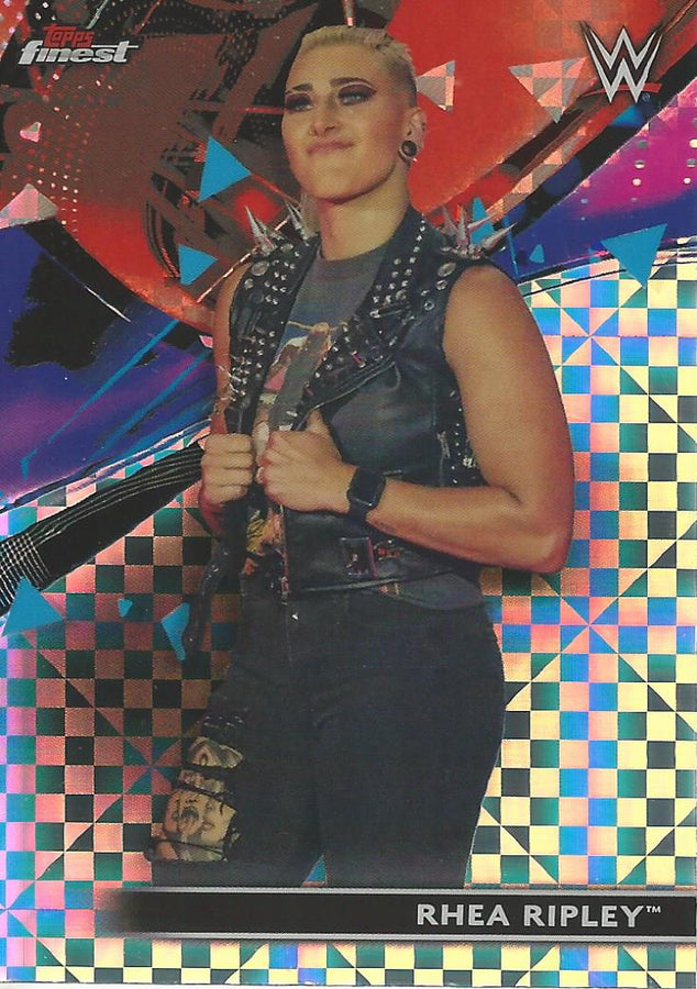 WWE Topps Finest 2021 Rhea Ripley X-Fractor #32
