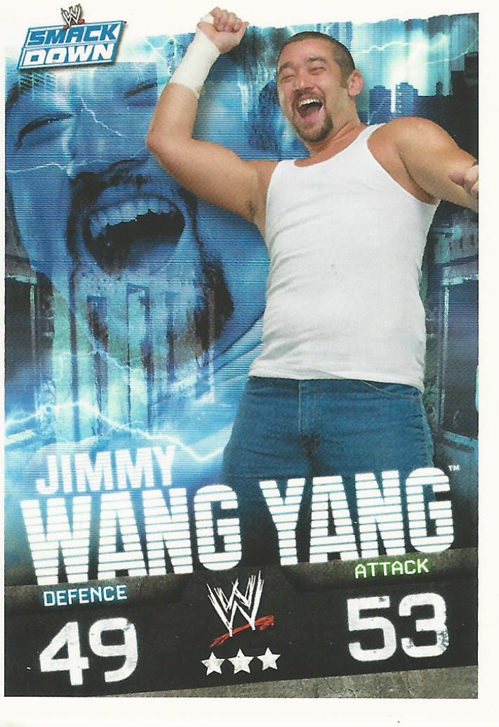 WWE Topps Slam Attax Evolution 2010 Jimmy Wang Yang #105
