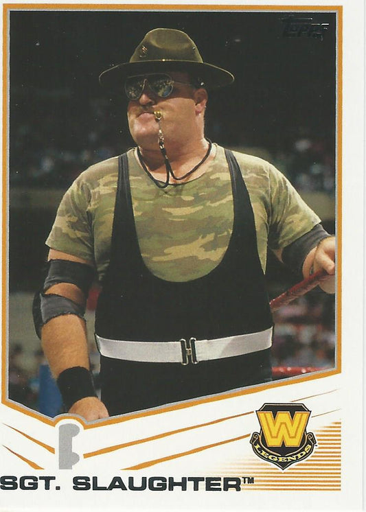 WWE Topps 2013 Sgt Slaughter #105