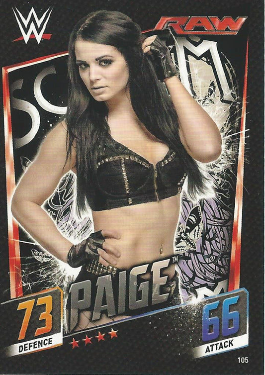 WWE Topps Slam Attax 2015 Then Now Forever Paige #105