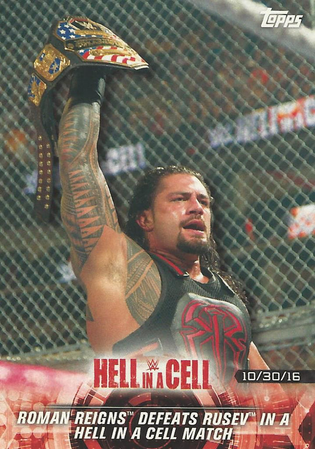 WWE Topps Road to Wrestlemania 2018 Roman Reigns #5