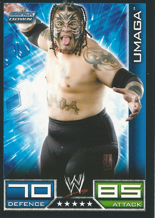 WWE Topps Slam Attax 2008 Umaga #105