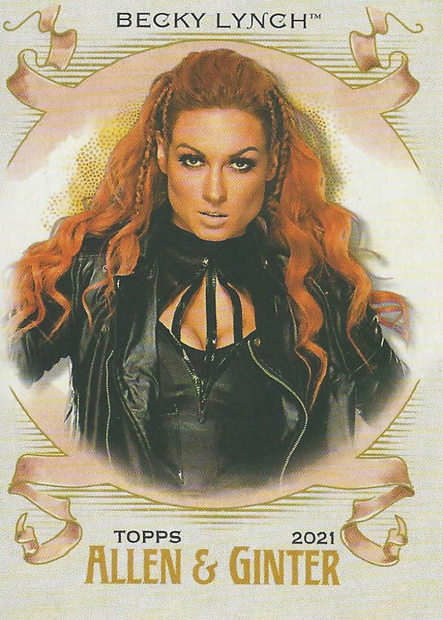 WWE Topps Heritage 2021 Becky Lynch AG-5 trading card PW Catalog
