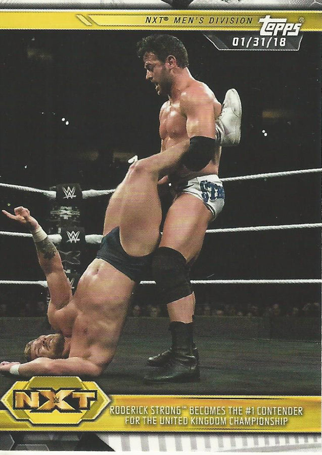 WWE Topps NXT 2019 Roderick Strong #5