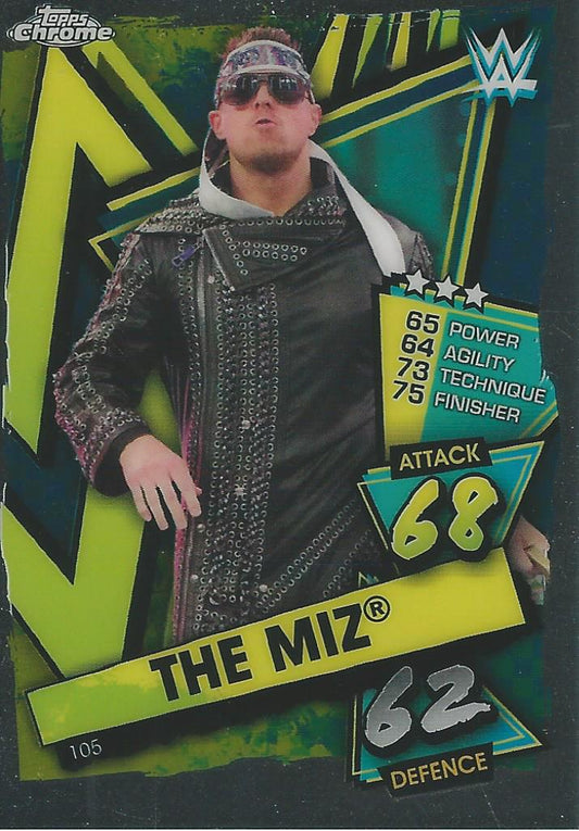 WWE Topps Slam Attax Chrome 2021 The Miz #105