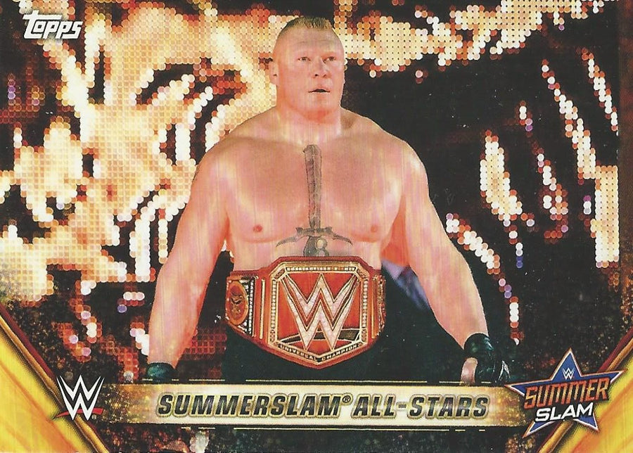 WWE Topps SummerSlam 2019 Brock Lesnar #MSS-5