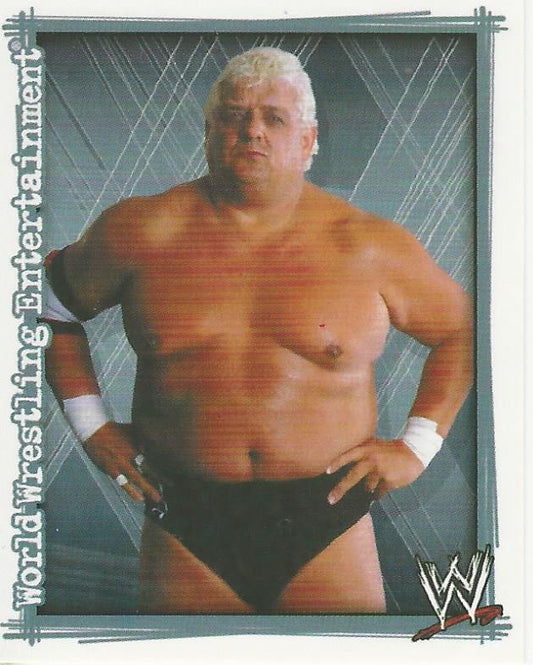 WWE Topps Superstars Uncovered 2007 Sticker Dusty Rhodes #105