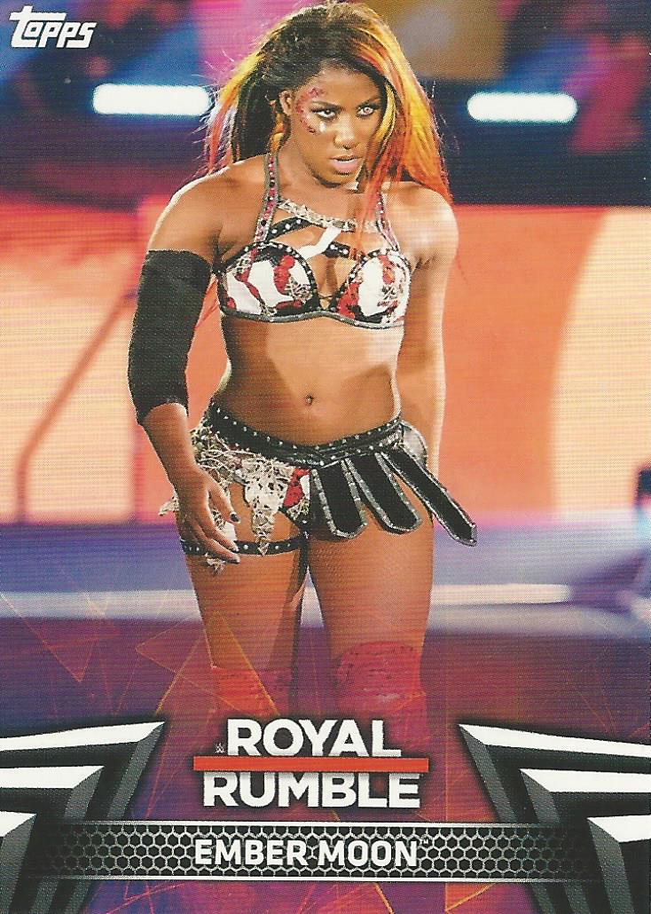 WWE Topps Women Division 2019 Ember Moon RR5 trading card PW Catalog