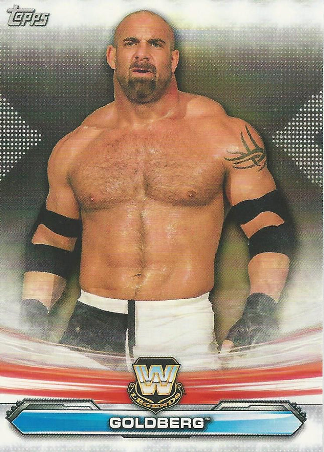 WWE Topps Raw 2019 Goldberg LR-5 trading card PW Catalog