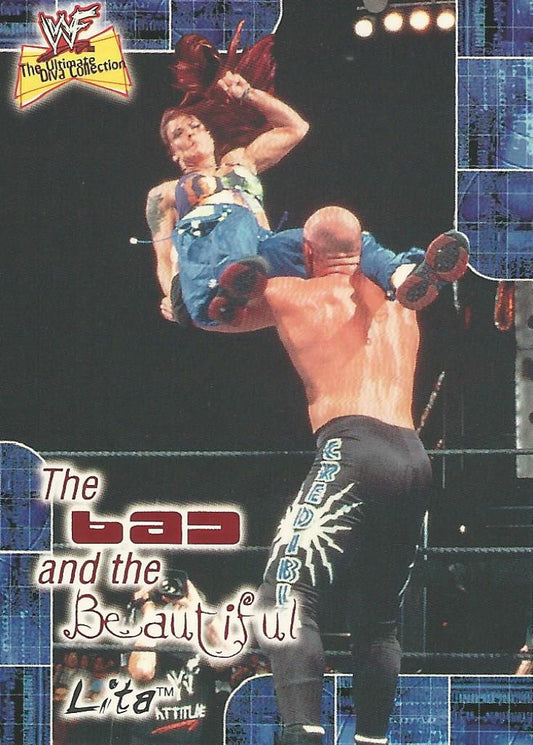 WWF Fleer Ultimate Diva Collection 2001 Lita BB 5 of 15 trading card PW Catalog