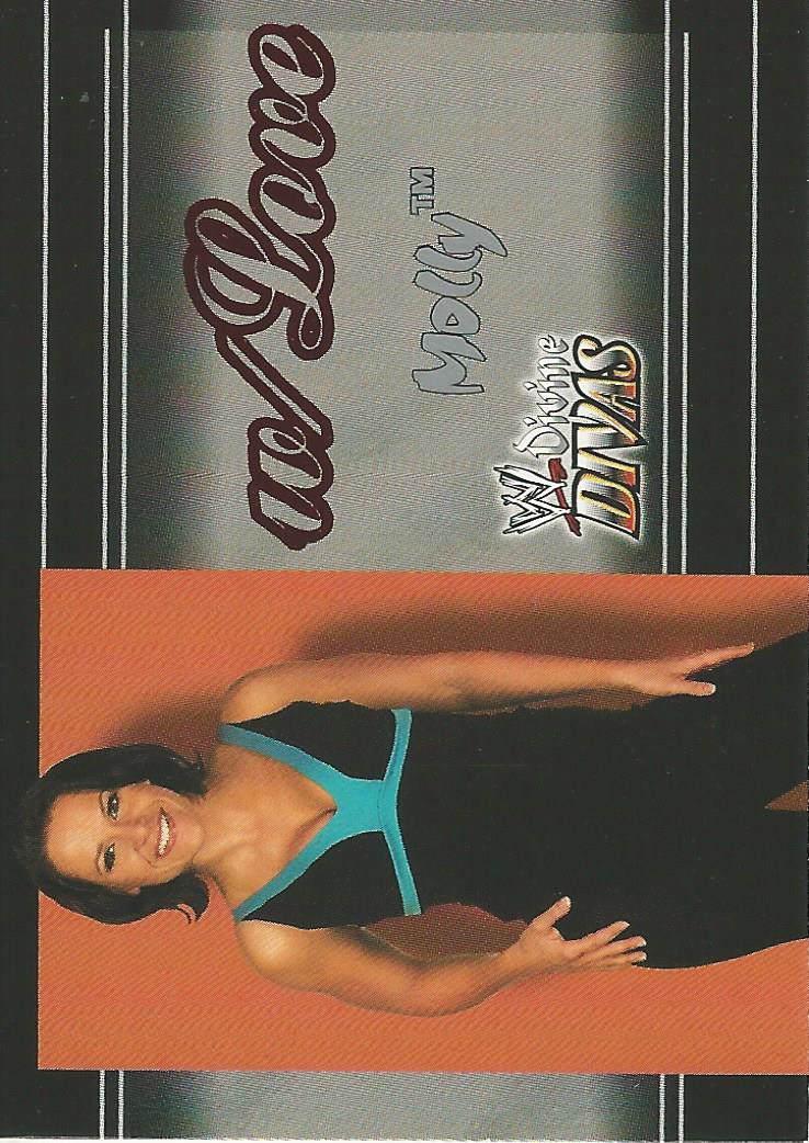 WWE Fleer Divine Divas 2003 With Love Molly Holly #7 of 16