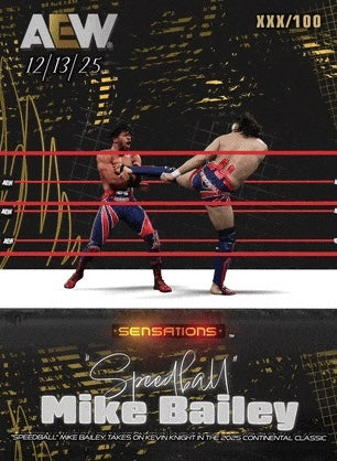 12/13/25 – “Speedball” Mike Bailey – “Speedball” Mike Bailey Takes on Kevin Knight in the 2025 Continental Classic