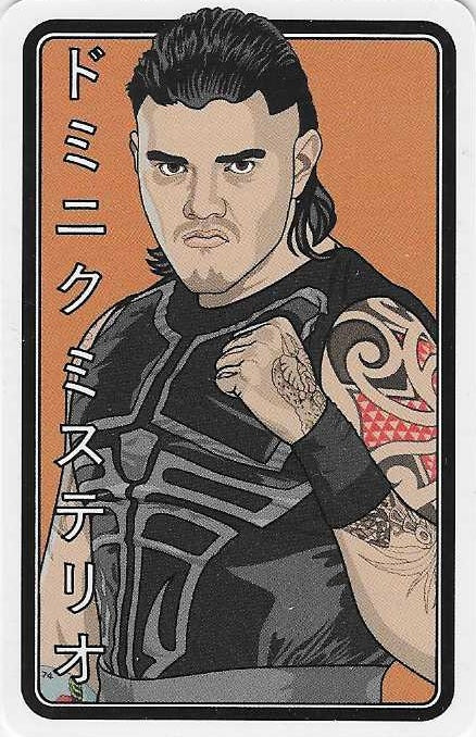 Dominik Mysterio trading card PW Catalog