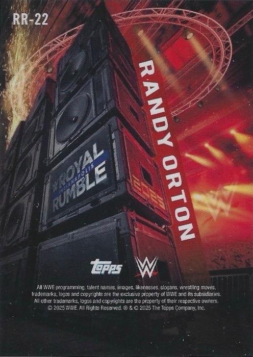 Randy Orton trading card PW Catalog