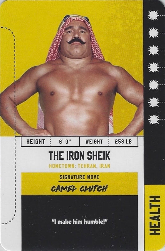 The Iron Sheik trading card PW Catalog