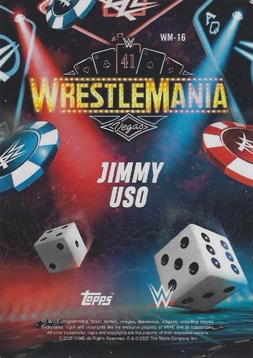 Jimmy USO trading card PW Catalog
