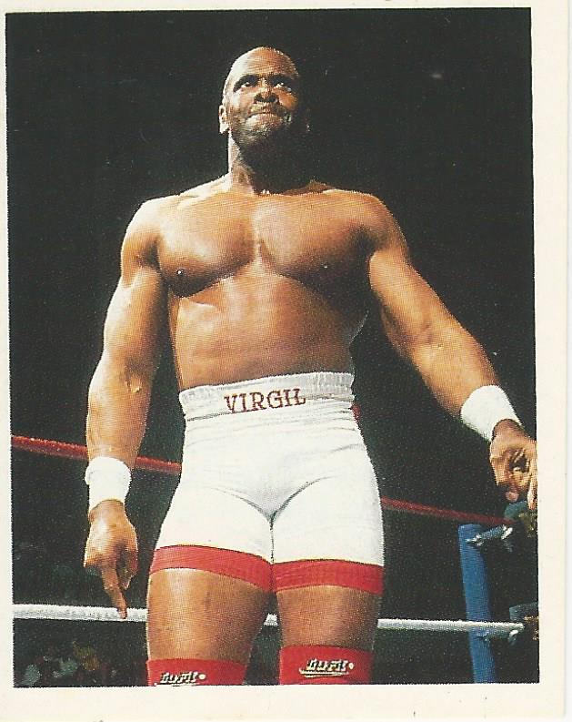 WWF Merlin Stickers 1991 Virgil #198