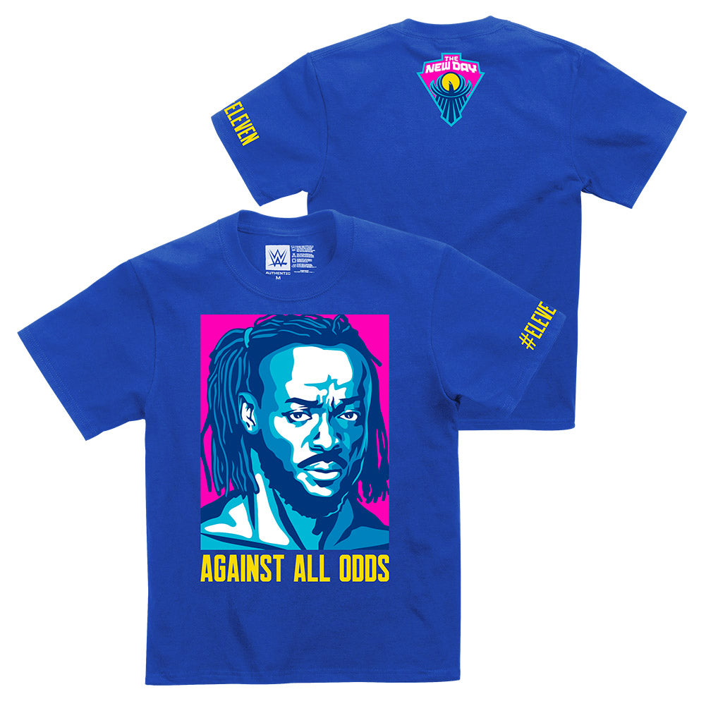 Kofi Kingston "Against All Odds" Youth Authentic T-Shirt