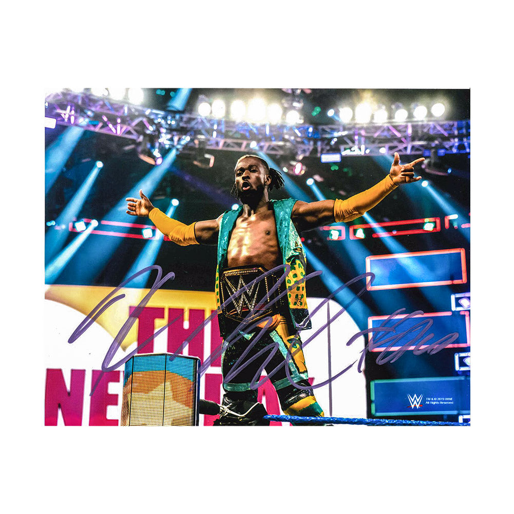 Kofi Kingston 8 x 10 Autographed Photo