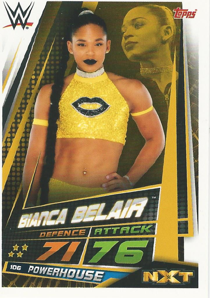 WWE Topps Slam Attax Universe 2019 Bianca Belair #106