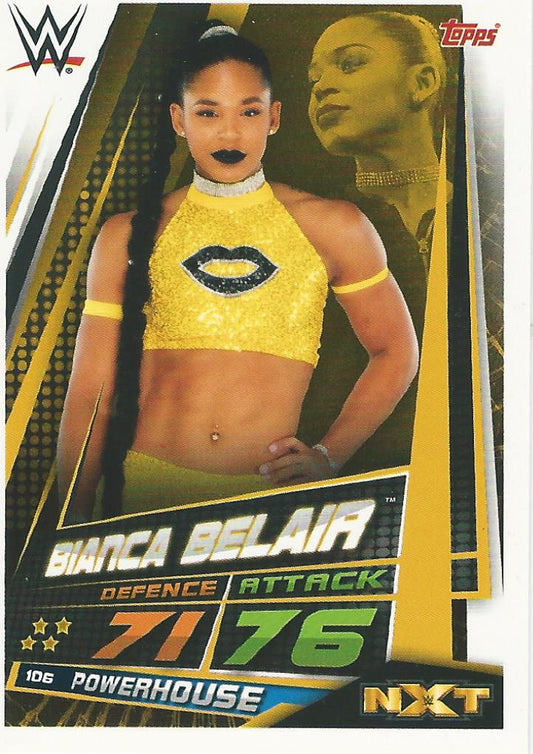 WWE Topps Slam Attax Universe 2019 Bianca Belair #106