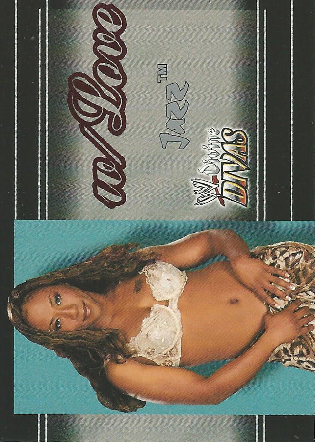 WWE Fleer Divine Divas 2003 With Love Jazz #8 of 16