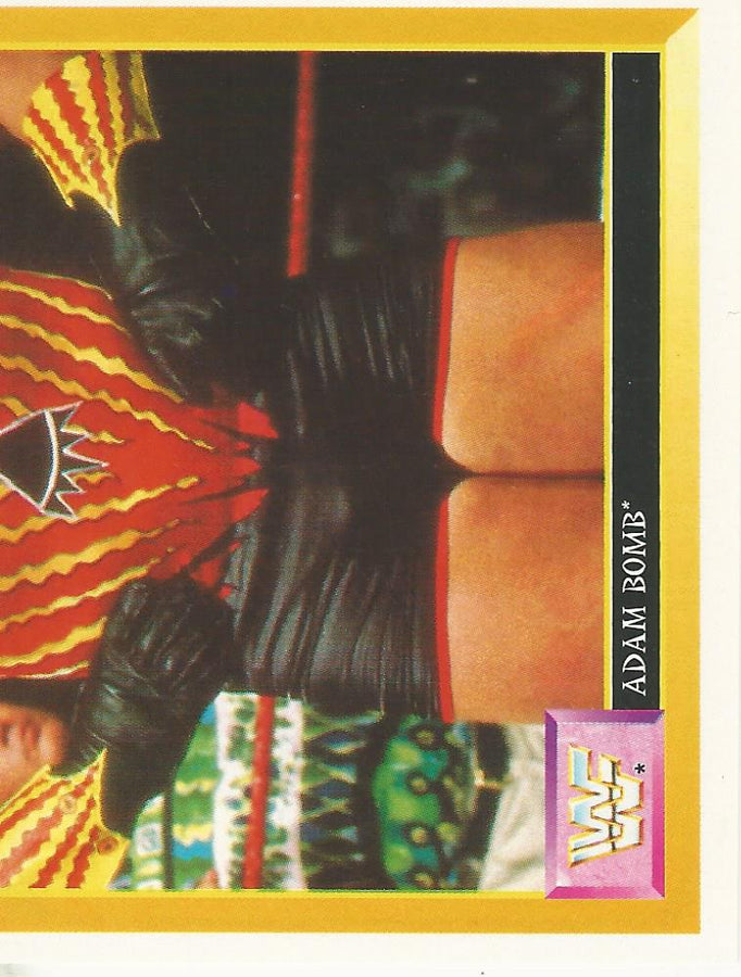 WWF Merlin Sticker 1994 Adam Bomb #106