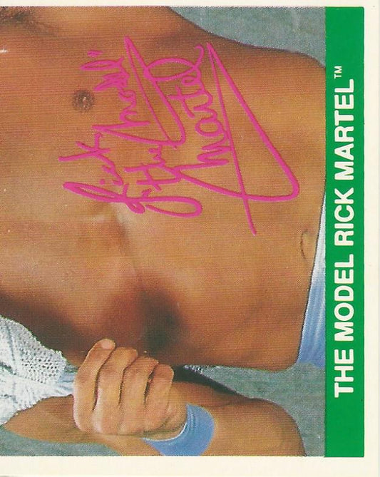 WWF Merlin Sticker Collection 1990 Rick Martel #106