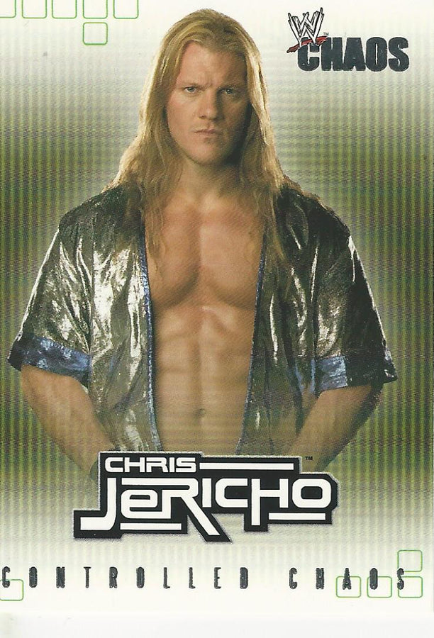 WWE Fleer Chaos 2004 Chris Jericho CC 8 of 15 trading card PW Catalog