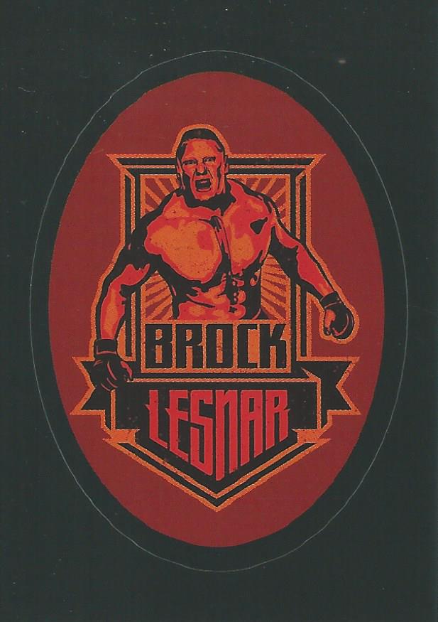 WWE Panini 2022 Sticker Collection Brock Lesnar #106