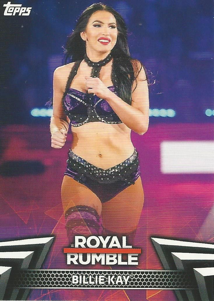 WWE Topps Women Division 2019 Billie Kay RR6 trading card PW Catalog