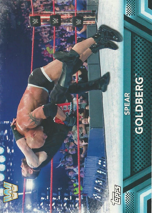 WWE Topps Then Now Forever 2017 Goldberg #F6