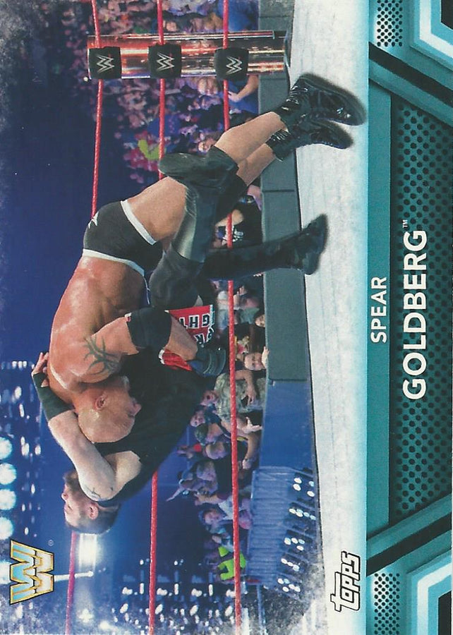 WWE Topps Then Now Forever 2017 Goldberg #F6