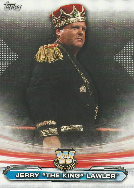 WWE Topps Raw 2019 Jerry Lawler LR-6 trading card PW Catalog